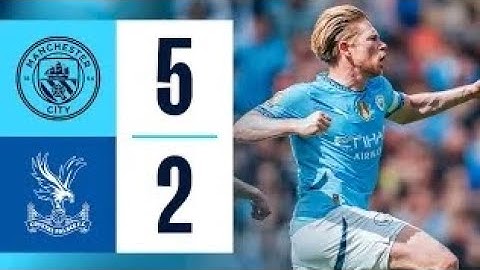 HIGHLIGHTS! De Bruyne inspires stunning five-star City fightback! | Man City 5-2 Crystal Palace
