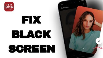 How To Fix And Solve Black Screen On Remini-AI Photo Enhancer App | Easy Fix