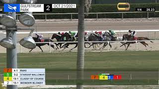 Gulfstream Park October 21, 2021 Race 2