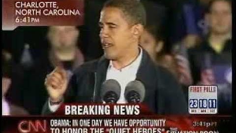 Obama Tears Up Over Grandmother: "She was a Quiet Hero"