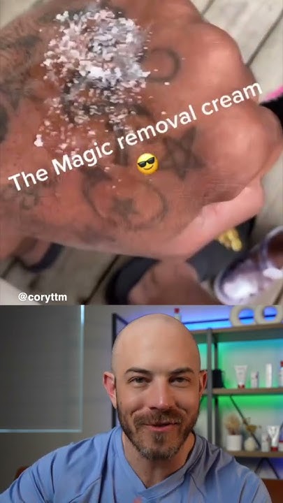  Magic tattoo removal cream?🤔 #dermreacts #tattooremoval # ...
