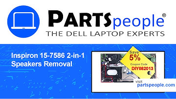 Dell Inspiron 15-7586 2-in-1 (P76F001) I/O Board How-To Video Tutorial