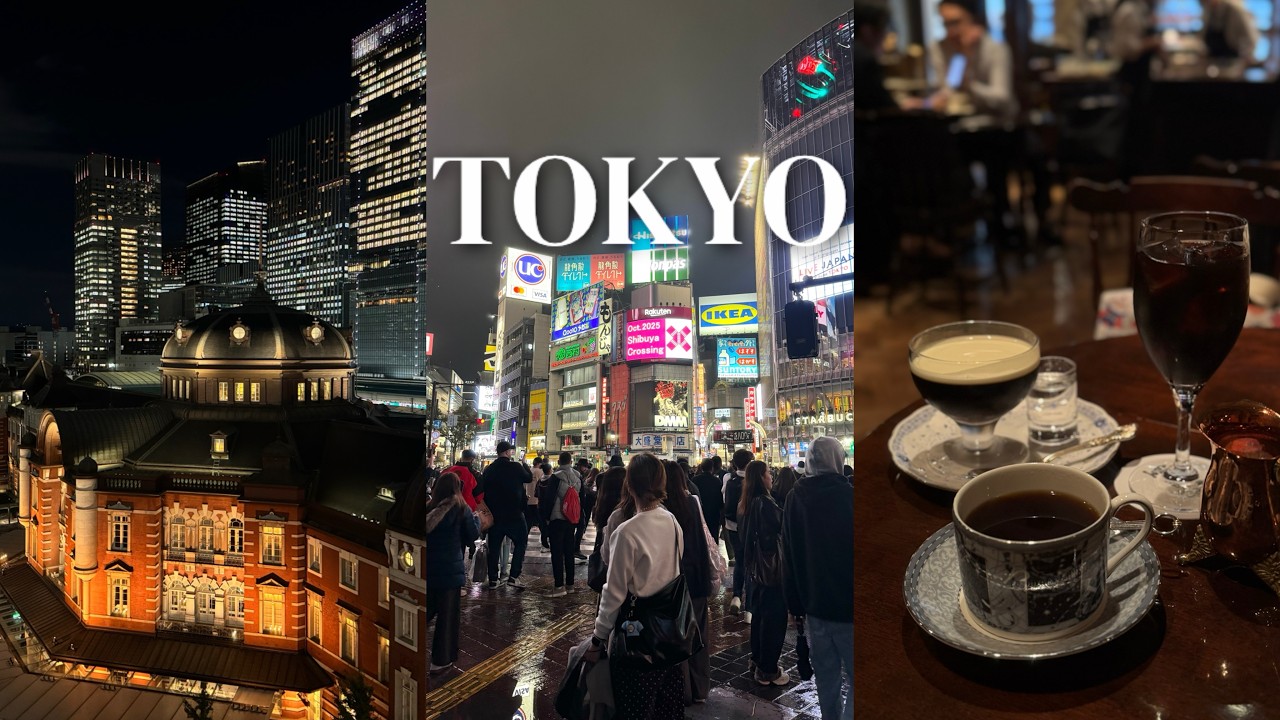 [도쿄 4박 5일 VLOG] 귀여운게 최고야 〰️ 초보 오타쿠의 도쿄 여행기록 🍡🍥🍣  시부야부터 요코하마까지🇯🇵