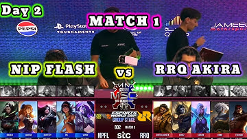 Day 2 - Match 1 - NIP FLASH vs RRQ AKIRA - MLBB MSC 2024 x EWC Group Stage