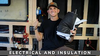 FORD TRANSIT BUILD | PRE WIRING, SOLAR & INSULATION