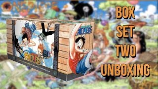 One Piece Manga Box Set 2 Unboxing Volumes 24 46 Sustain The Industry ワンピース Youtube
