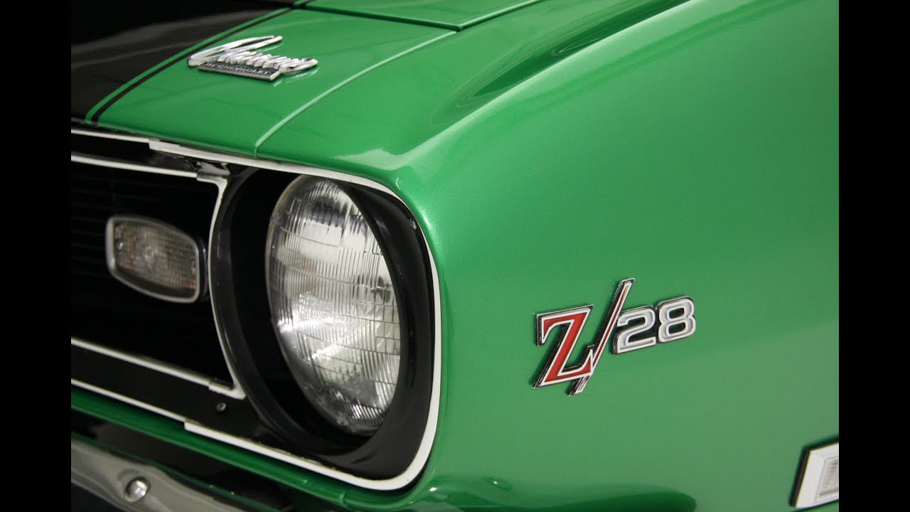 2015 Camaro Convertible >> 1968 Green Camaro Z28 - YouTube 2015 Camaro Convertible >> 1968 Green Camaro Z28 - YouTube