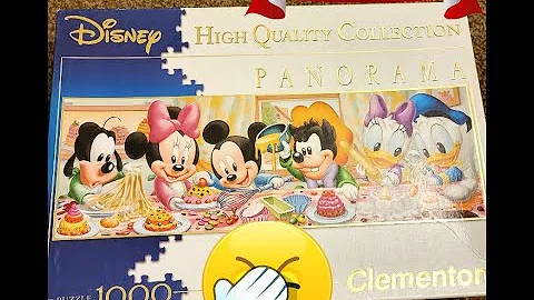 FAIL!!! Clementoni Disney Babies Panorama Collection 1000 pieces Jigsaw Puzzle