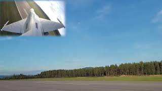 RC F-16 3D printed - Split view - Fly it like you stole it!