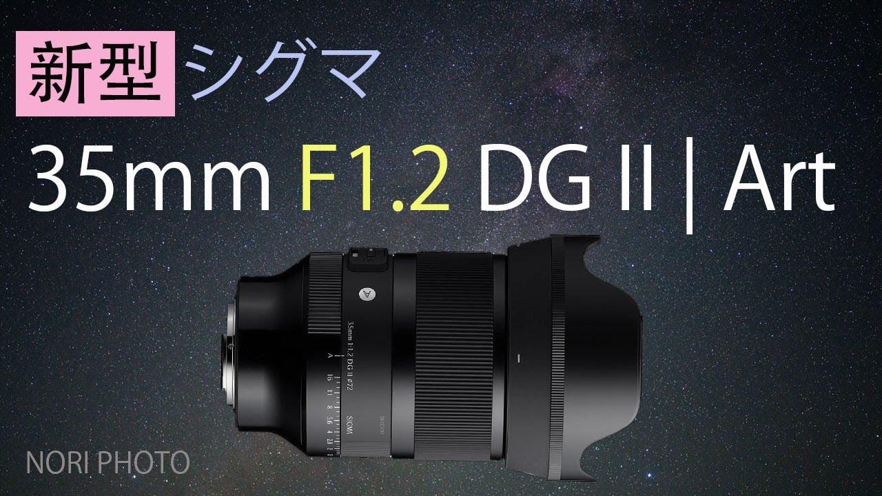 This is a review of Sigma's new 35mm f/1.2 lens. It's tested with