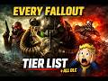 Fallout Games Tier List