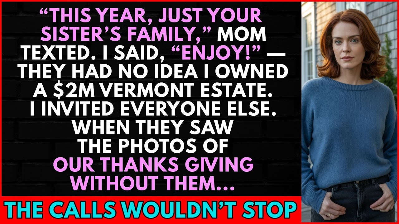 I Got Disinvited From Thanksgiving So I Invited Everyone Else To My \$2M Vermont Estate