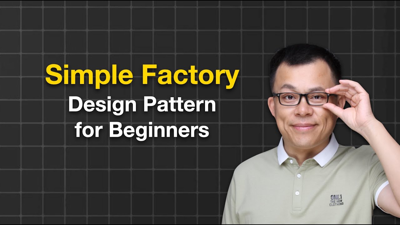 Simple Factory Pattern: Easy Guide for Beginners - YouTube