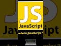 What is JavaScript? #coding #webdevelopment