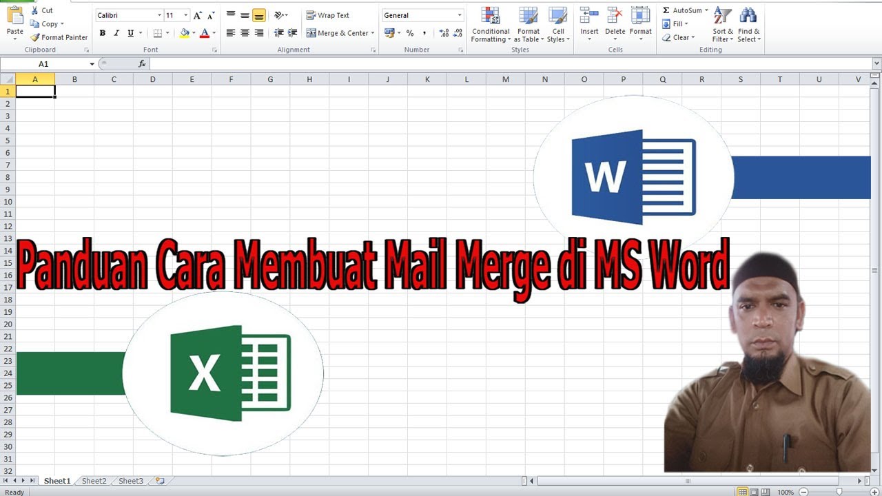 Update terbaru Tutorial Cara Membuat Mail Merge di MS Word Tutorial