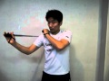 近接格闘　ＣＱＢ　古武術　棒術（警棒）基礎トレーニング2　ＢＭＣ吉沢陸　2014年1月9日（木）