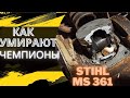 Смерть  бензопилы STIHL MS 361