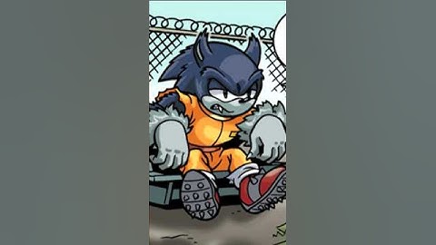 Werehog in Prison #sonicthehedgehog #scourgethehedgehog #archiesonic