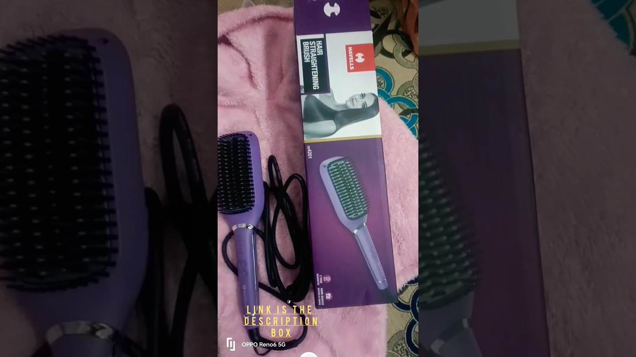 Havells HS4201 50 Watts Keratin Infused Hair Straightening Brush