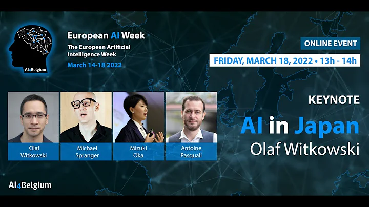 European AI Week 2022 - AI in Japan