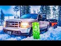 Snow Camping - Stuck in the Mountains