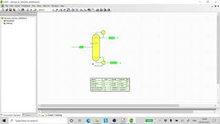 Simulation of Benzene Toluene Distillation