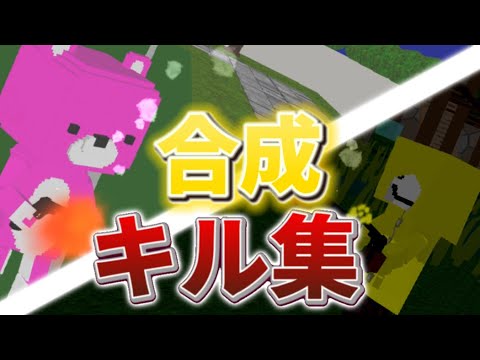 最高の相方との最後の合成キル集【キル集】【合作キル集】【合成キル集】【脱獄ごっこ】