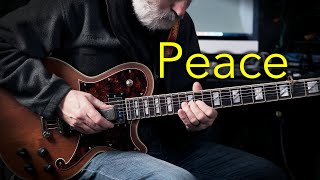 Ambient Guitar Is All About Peace (DAngelico Atlantic Baritone)