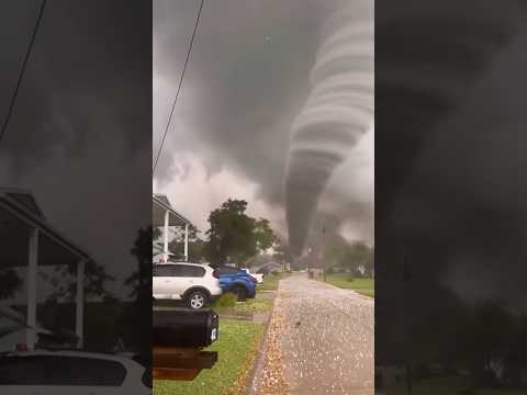 Real footage of Tornado yesteday #usa #tornado #naturaldisaster #impact