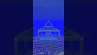 海じゃないのに海底神殿あるのは何故？？【Minecraft】#shorts