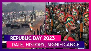 Republic Day 2023 Date History Of The Day On Which Constitution Of India Came Into Effect