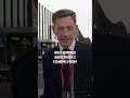 What happened inside Russia's economic forum?