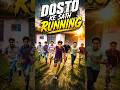 DOSTO KE SATH RUNNING 🎽 #minivlog