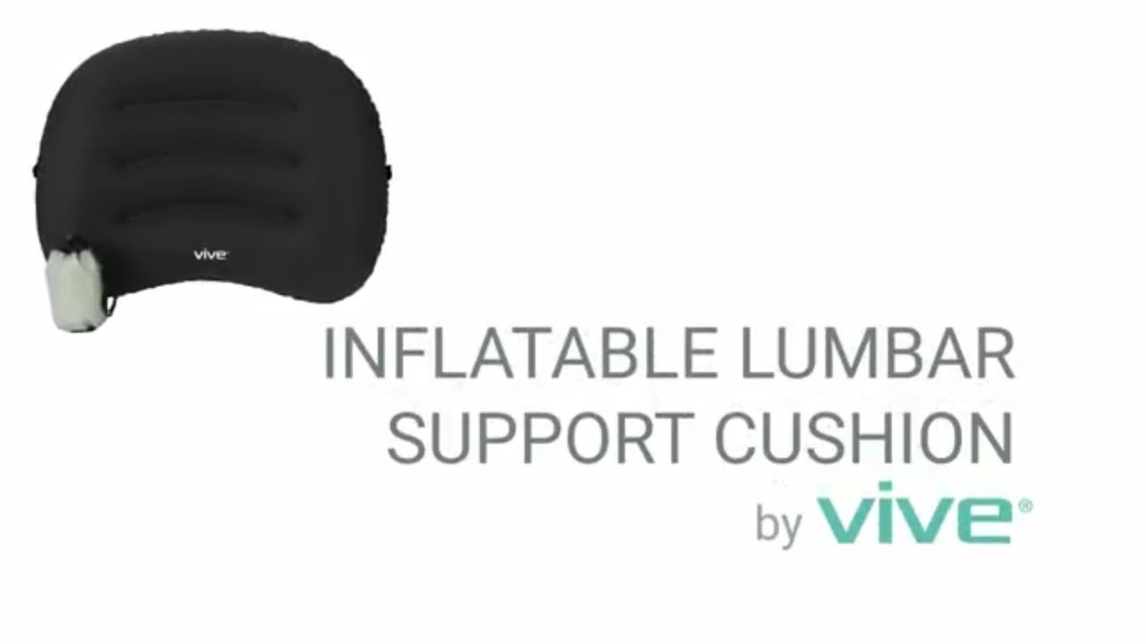 Inflatable Back Pillow - Custom Lumbar Support
