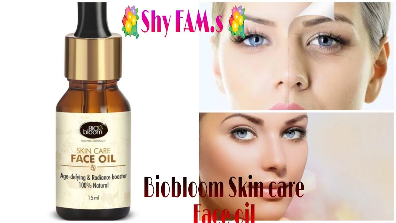 Biobloom Skincare Face oil Age defying and Radiance booster / Shy FAM.s