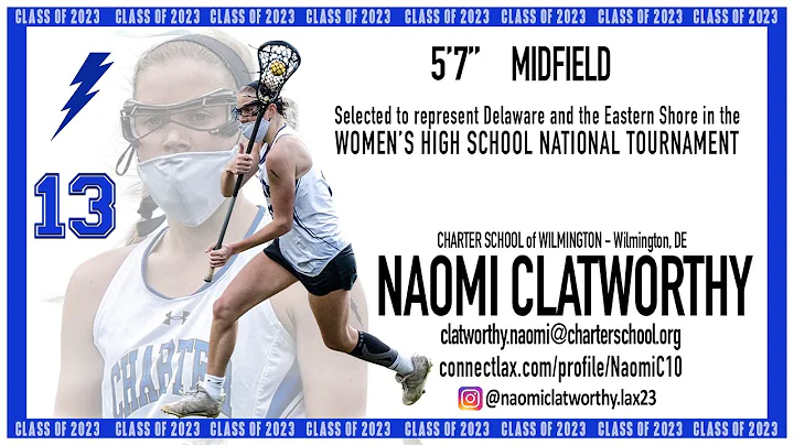 Naomi Clatworthy, 2023, Charter School of Wilmington