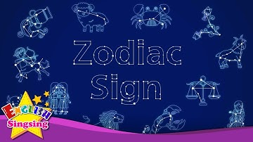 Zodiak - tanda bintang - Kosakata anak-anak - Video edukasi bahasa Inggris