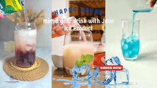 Feel Fresh & Bright Your Drink With Java Ice Tube