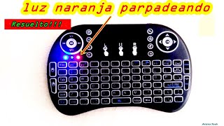 [¡¡Resuelto!!] Mini Teclado Keyboard Bloqueado Con Luz Naranja Parpadeando y No Funciona? ¡Resuelto!