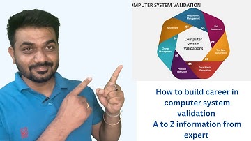 Free webinar on Computer system validation 