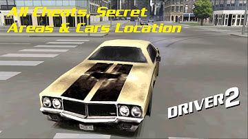 Driver 2 / All Cheats, Secret Areas & Cars Location [Extra#4] [4:3/FHD@30]