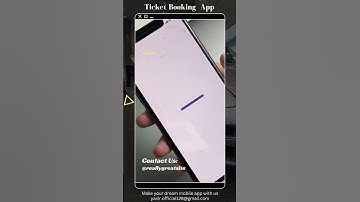 Ticket booking app Idea for mobile application.#mobileapp  #reactnative #latestmobileapp #shorts