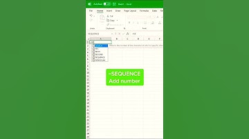 Sequence function in MS Excel #spreadsheetmagic 🤯🤯#hacks 🤔🤔 #dataentryhacks #like #subscribe