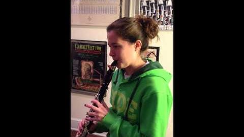 CLARINET CHROMATIC SCALE - AMAZING!