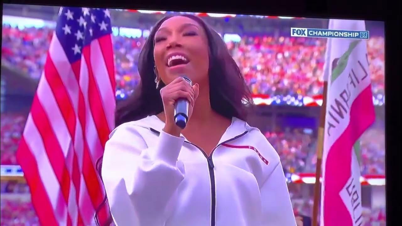 San Francisco 49ers Los Angeles Rams USNational Anthem NFC