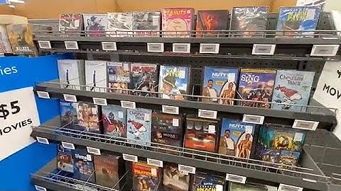 $5.00 Movies @ Walmart - August 2025  - (No Commentary - Just Movies!)