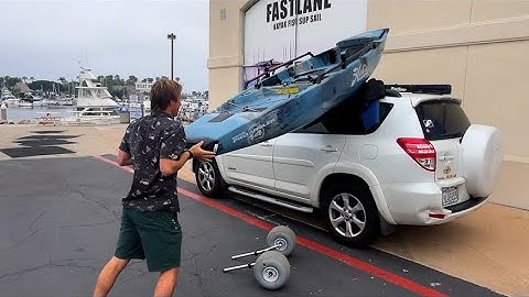 HOW TO LOAD A PRO ANGLER 14 ON ROOFRACKS (THE EASY WAY)