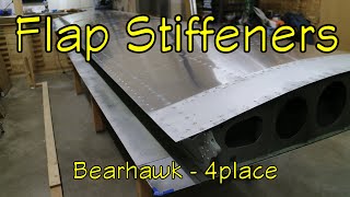 Bearhawk Experimental Airplane Build : Flap Stiffeners