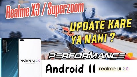 Realme X3 Gaming performance After Realme UI 2.0 Android 11 | How to fix  Lag ? FPS drop?