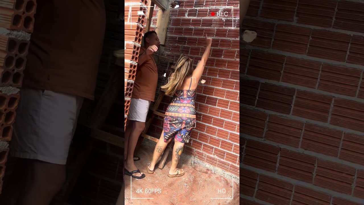 Minha esposa foi ver a Obra